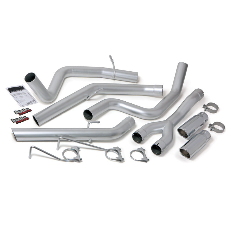 Banks Power 14-15 Dodge Ram 1500 3.0L Diesel Monster Exhaust System - SS Dual Exhaust w/ Chrome Tips AJ-USA, Inc