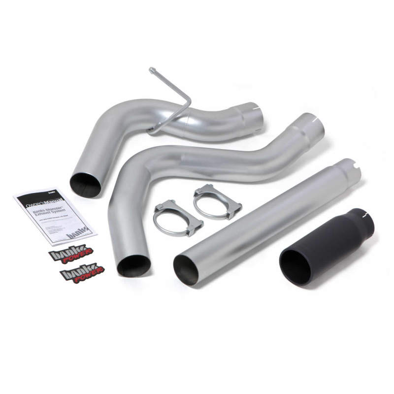 Banks Power 14-15 Ram 1500 3.0L Diesel Monster Exhaust System - SS Single Exhaust w/ Black Tip AJ-USA, Inc