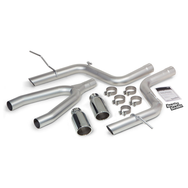 Banks Power 14 Jeep Grand Cherokee 3.0L Diesel Monster Exhaust Sys - SS Single Exhaust w/ Chrome Tip AJ-USA, Inc