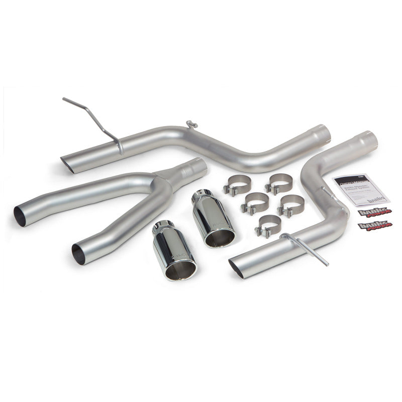 Banks Power 14 Jeep Grand Cherokee 3.0L Diesel Monster Exhaust Sys - SS Single Exhaust w/ Chrome Tip AJ-USA, Inc
