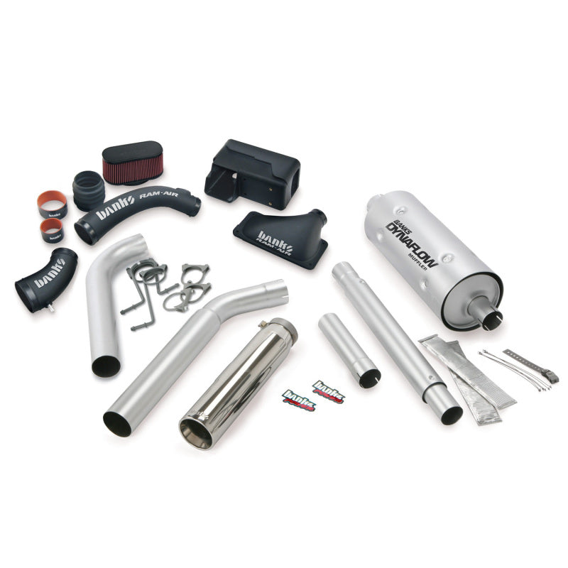 Banks Power 16-17 Ford 6.8L MH-A Stinger Bundle - SS Single Exhaust Left Exit w/ Chrome Tip AJ-USA, Inc