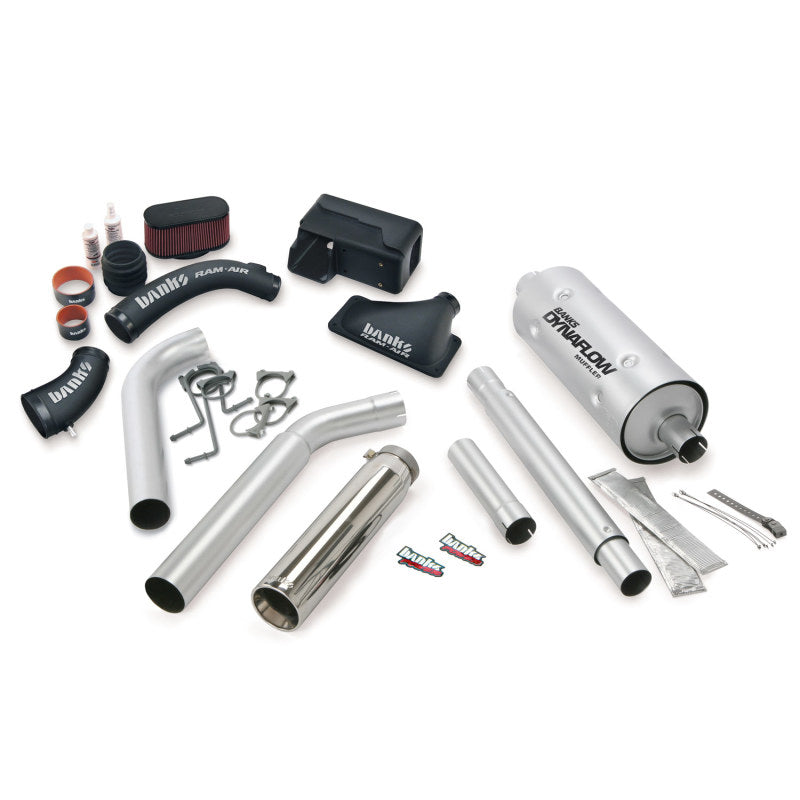 Banks Power 16-17 Ford 6.8L MH-A Stinger Bundle - SS Single Exhaust Right Exit w/ Chrome Tip AJ-USA, Inc