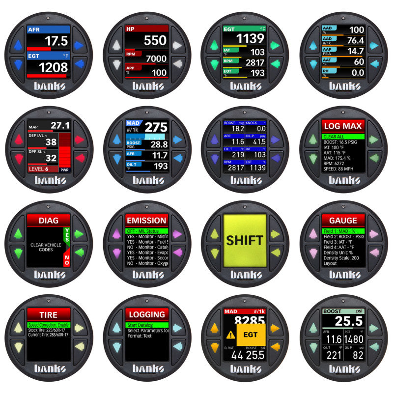 Banks Power 17-19 GM 2500 6.6L L5P Derringer Tuner (Gen 2) w/ 1.8in iDash DataMonster AJ-USA, Inc