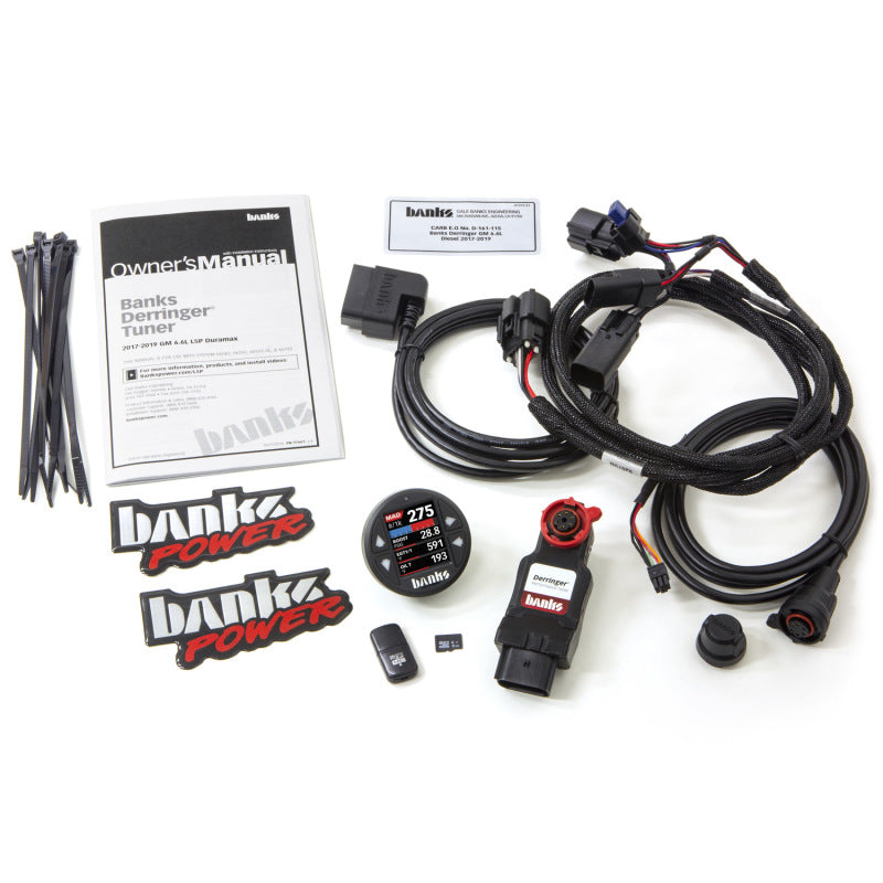 Banks Power 17-19 GM 2500 6.6L L5P Derringer Tuner (Gen 2) w/ 1.8in iDash DataMonster AJ-USA, Inc