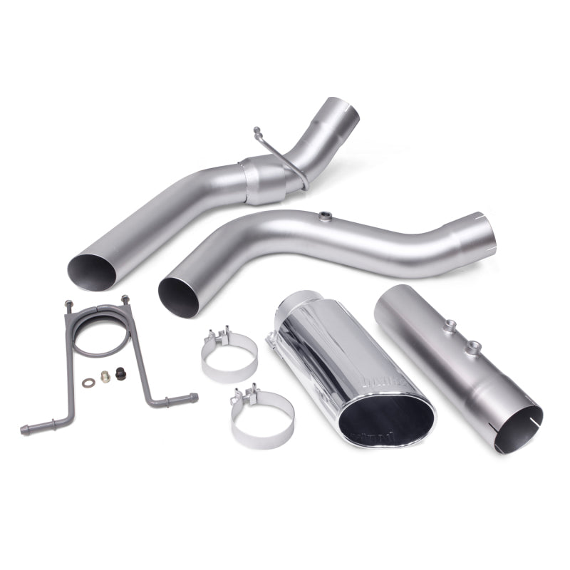 Banks Power 17+ GM Duramax L5P 2500/3500 Monster Exhaust System - SS Single Exhaust w/ Chrome Tip AJ-USA, Inc