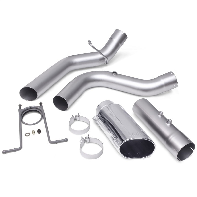 Banks Power 17+ GM Duramax L5P 2500/3500 Monster Exhaust System - SS Single Exhaust w/ Chrome Tip AJ-USA, Inc