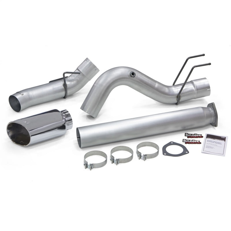 Banks Power 2017 Ford 6.7L 5in Monster Exhaust System - Single Exhaust w/ Chrome Tip AJ-USA, Inc