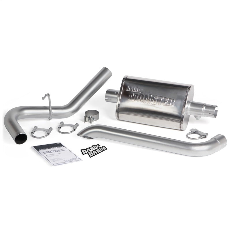 Banks Power 87-01 Jeep 4.0L Cherokee Monster Exhaust System AJ-USA, Inc