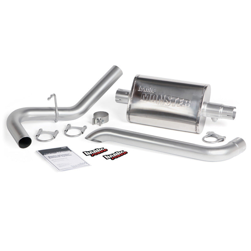 Banks Power 87-01 Jeep 4.0L Cherokee Monster Exhaust System AJ-USA, Inc