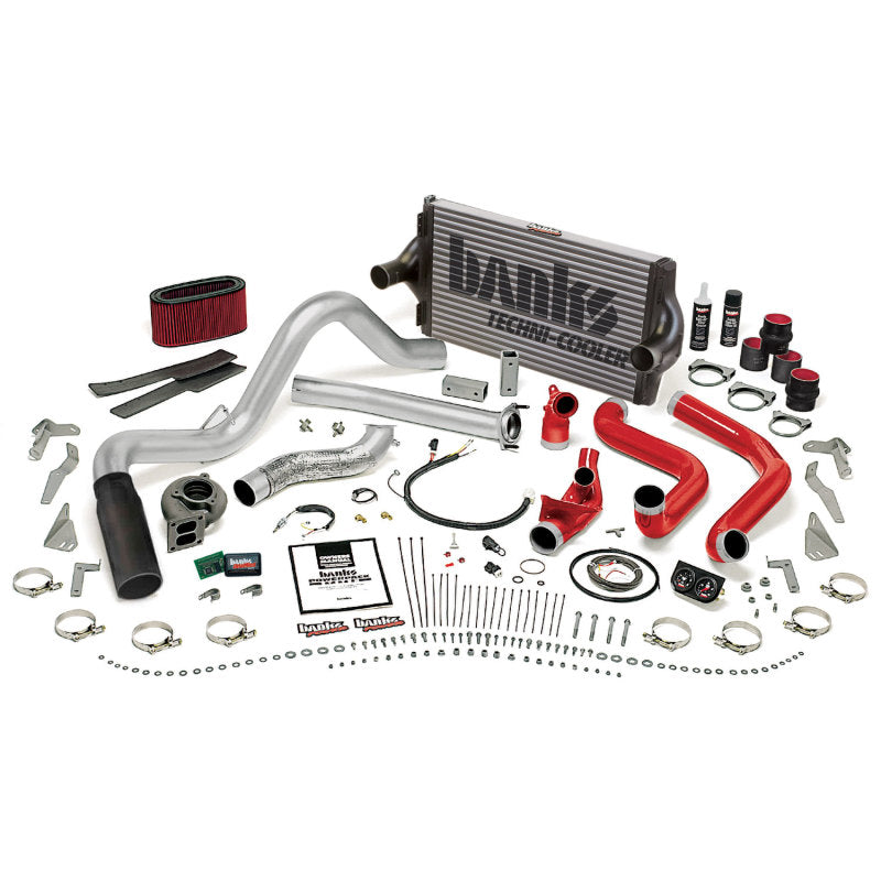 Banks Power 95.5-97 Ford 7.3L Man PowerPack System - SS Single Exhaust w/ Black Tip AJ-USA, Inc