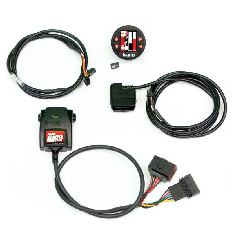 Banks Power Pedal Monster Kit w/iDash 1.8 DataMonster - TE Connectivity MT2 - 6 Way AJ-USA, Inc