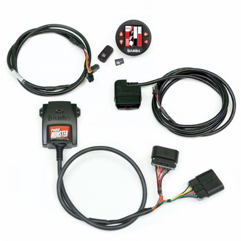 Banks Power Pedal Monster Kit w/iDash 1.8 DataMonster - TE Connectivity MT2 - 6 Way AJ-USA, Inc