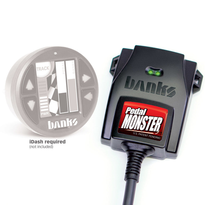 Banks Power Pedal Monster Throttle Sensitivity Booster for Use w/ Exst. iDash - 07.5-19 GM 2500/3500 AJ-USA, Inc