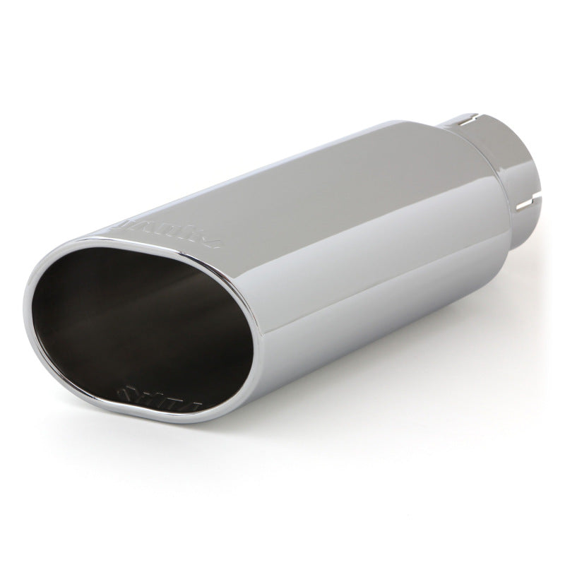 Banks Power Tailpipe Tip Kit - SS Obround Slash Cut - 3.5in Tube - 4.38in X 5.25in X 13.38in AJ-USA, Inc