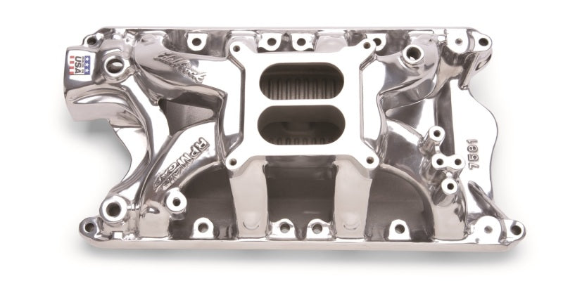 Edelbrock Polished Ford 351 RPM Air Gap Manifold