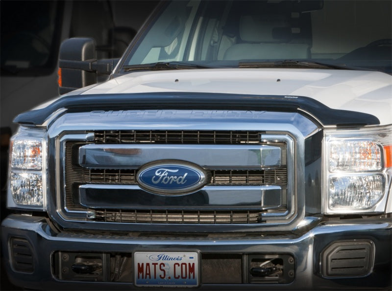 WeatherTech 04+ Ford Ranger Stone and Bug Deflector - Dark Smoke