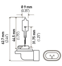 Load image into Gallery viewer, Hella Bulb 889 12V 27W Pgj13 T325