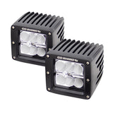 Go Rhino Cube Lights (Incl. 2 - 3in. LED Cube Lights/Relay/Switch/Wire Harness)