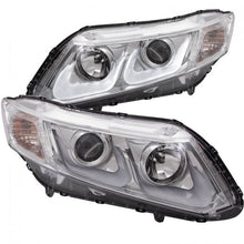 Load image into Gallery viewer, ANZO 2012-2015 Honda Civic Projector Headlights w/ U-Bar Chrome