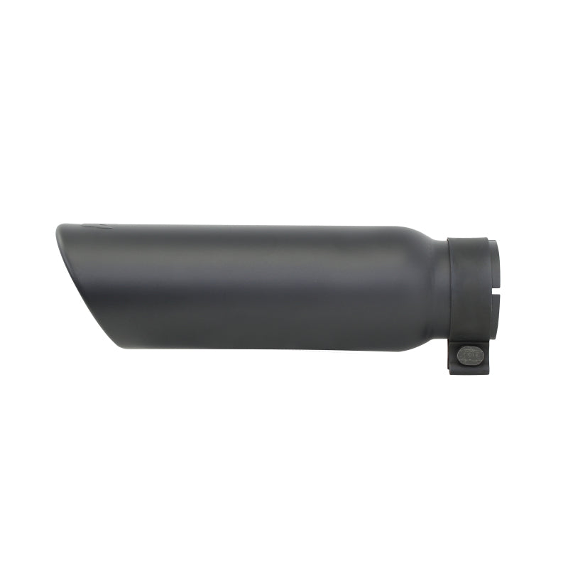 Go Rhino Exhaust Tip - Black - ID 3in x L 14in x OD 4in