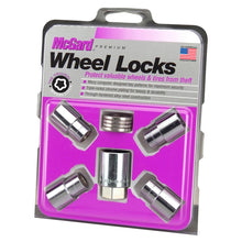 Load image into Gallery viewer, McGard Wheel Lock Nut Set - 4pk. (Reg. Shank Seat) 1/2-20 / 13/16 Hex / 1.38in. Length - Chrome