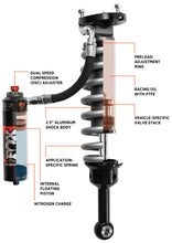 Load image into Gallery viewer, FOX 05+ Toyota Tacoma Performance Elite 2.5 Series Shock Front 2-3in Lift