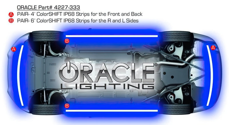 Oracle Universal LED Underbody Kit - ColorSHIFT SEE WARRANTY