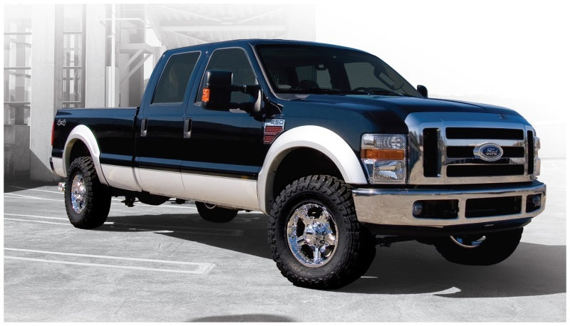 Bushwacker 08-10 Ford F-250 Super Duty Styleside OE Style Flares 4pc 81.0/96.0in Bed - Black