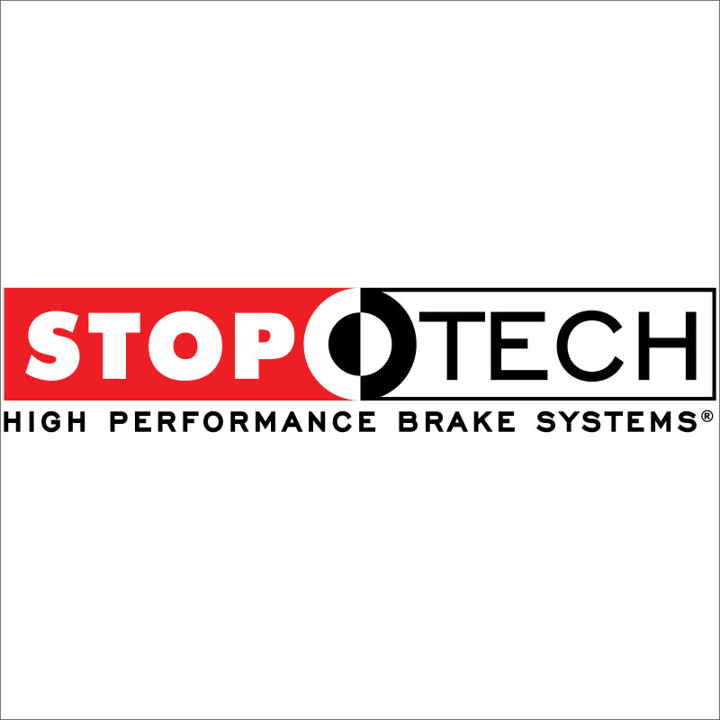 StopTech 00-09 Honda S2000 Front Right Drilled Zinc Coated Aero Rotor Kit