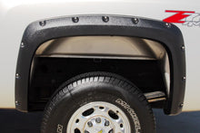 Load image into Gallery viewer, Lund 07-13 Chevy Silverado 1500 RX-Rivet Textured Elite Series Fender Flares - Black (2 Pc.)