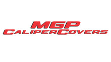 Load image into Gallery viewer, MGP 2 Caliper Covers Engraved Front Oval Logo/Ford Yellow Finish Blk Char 2004 Ford Focus
