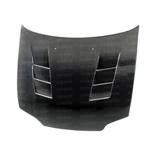 Load image into Gallery viewer, Seibon 92-95 Honda Civic 2DR/3DR TS-Style Carbon Fiber Hood