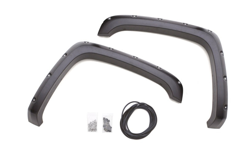 Lund 07-13 Chevy Silverado 1500 RX-Rivet Textured Elite Series Fender Flares - Black (2 Pc.)