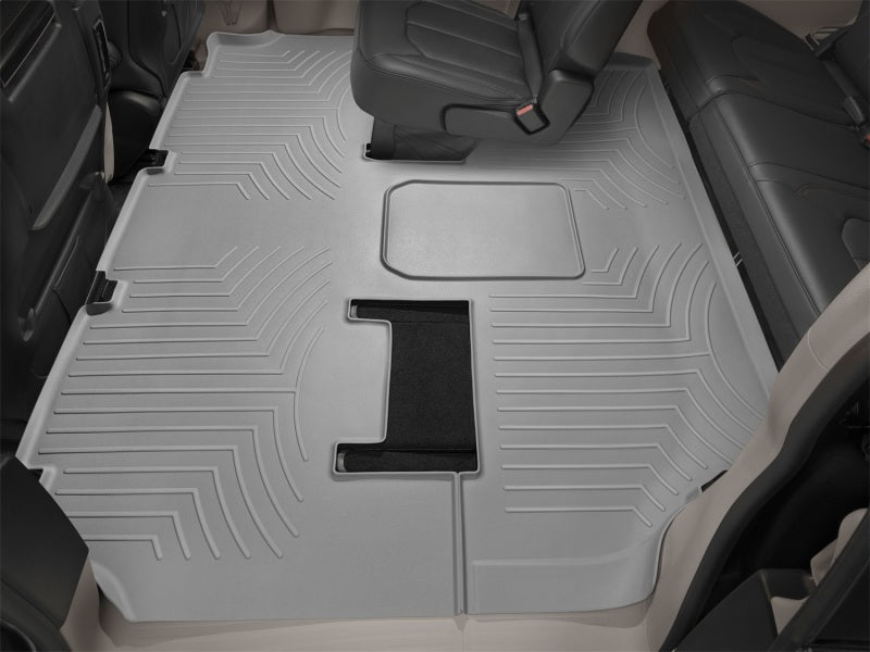 WeatherTech 2019+ Cadillac XT4 Rear FloorLiner - Grey