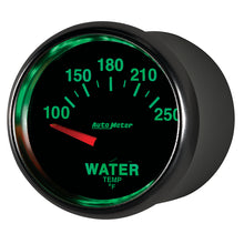 Load image into Gallery viewer, Autometer GS 52mm 100-250 Deg F Short Sweep Electronic Water Temperature Gauge