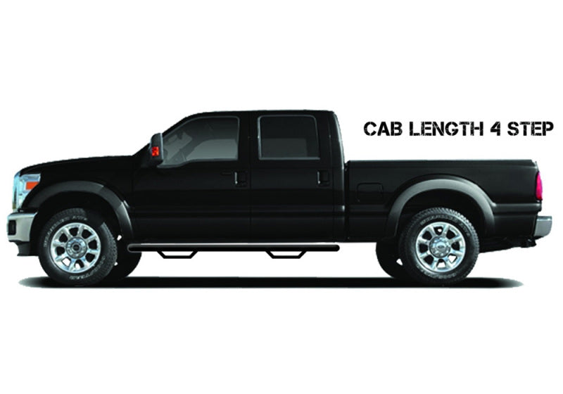 N-Fab RS Nerf Step 19-21 Dodge Ram 2500/3500 - Crew Cab - Tex. Black