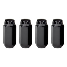 Load image into Gallery viewer, McGard Hex Lug Nut (Cone Seat) M14X1.5 / 13/16 Hex / 1.945in. Length (4-Pack) - Black