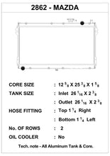 Load image into Gallery viewer, CSF 89-97 Mazda Miata Radiator