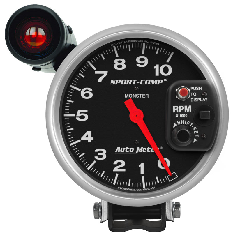 Autometer Sport-Comp 5 inch 10K RPM Shift Light Tach