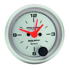 Load image into Gallery viewer, Autometer Ultra-Lite 52mm Short Sweep Electronic Clock