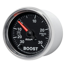 Load image into Gallery viewer, Autometer GS 30inhg-30PSI Digital Vac/Boost Gauge