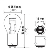 Load image into Gallery viewer, Hella Bulb 7537 24V 21/5W BAY15d S8