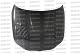 Seibon 04-10 BMW 5 Series 4 dr E60 (Inc M5) GTR-Style Carbon Fiber Hood