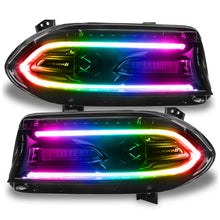 Load image into Gallery viewer, Oracle 15-21 Dodge Charger RGB+W DRL Headlight DRL Kit - ColorSHIFT w/ Simple Cntrl SEE WARRANTY