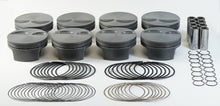 Load image into Gallery viewer, Mahle MS Piston Set GM LS 430ci 4.135in Bore 4in Stk 6.125in Rod .927 Pin -3cc 12.4 CR Set of 8