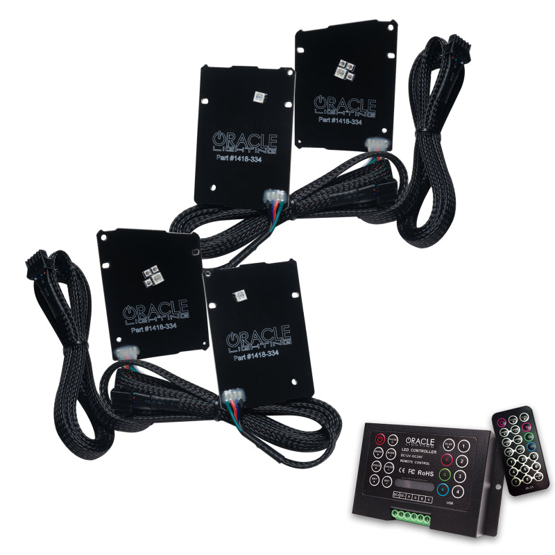 Oracle 19-21 Chevy Camaro LS/LT RGB+A Headlight DRL  Kit - ColorSHIFT w/ 2.0 Controller SEE WARRANTY