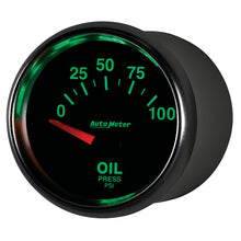 Load image into Gallery viewer, Autometer GS 0-100 PSI Short Sweep Electronic Oil Pressure Gauge