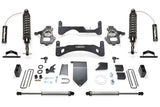 Fabtech 14-18 GM C/K1500 P/U w/oE Alm Or Stmp Stl UCA 6in Perf Sys G2 w/Dl 2.5 & 2.25