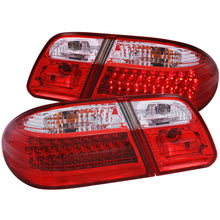 Load image into Gallery viewer, ANZO 1996-2002 Mercedes Benz E Class W210 LED Taillights Red/Clear