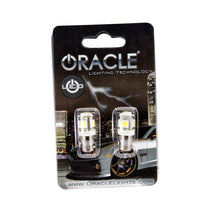 Load image into Gallery viewer, Oracle BA9S 5 LED 3 Chip Bayonet Bulbs (Pair) - White SEE WARRANTY